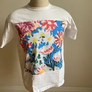 Junya Watanabe tshirt Comme de garcon floral print tee